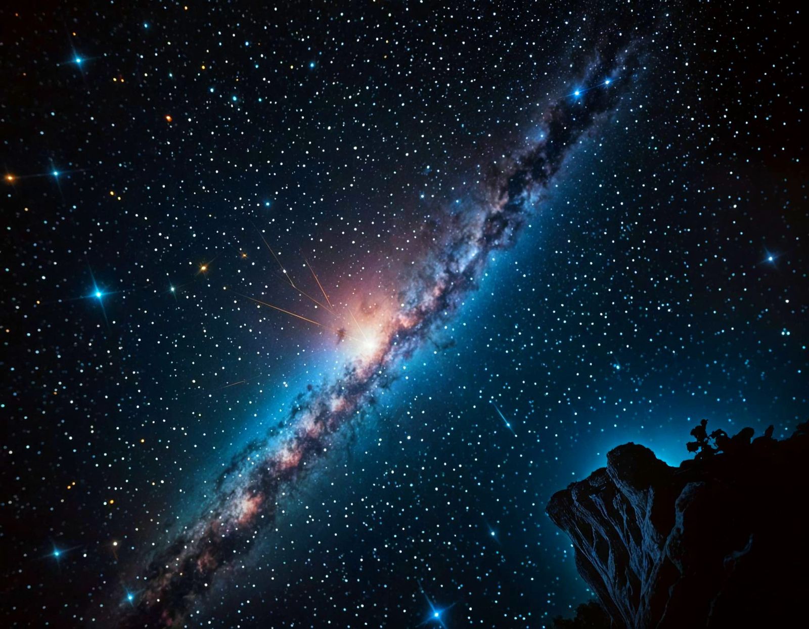 Orion's Belt in Ethereal Glory