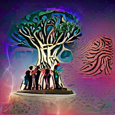 Colorful Tree of Life Illustration