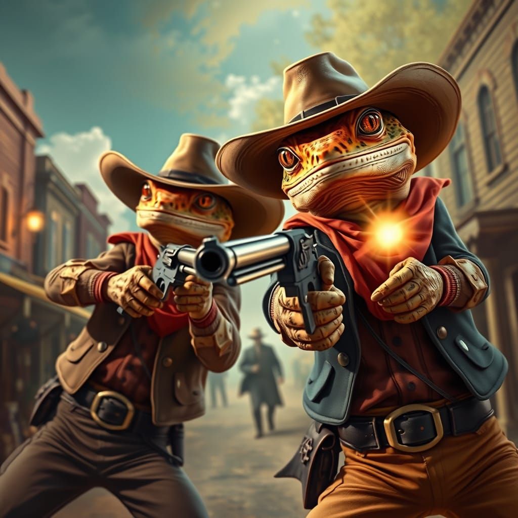 Gecko Gunslingers