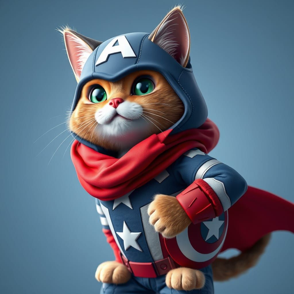 Heroic Whimsy in Anime Style