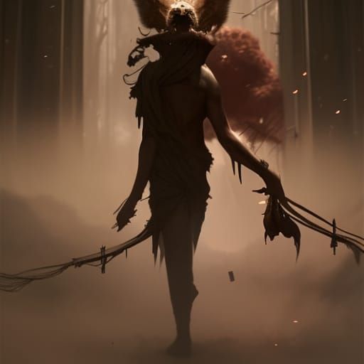 Dark Fantasy Usurer: Hyperdetailed Digital Art