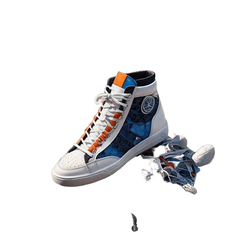 Eiffel Tower Made of Soccer Shoes