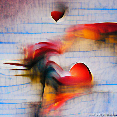 Abstract Art: The Feeling of Falling in Love