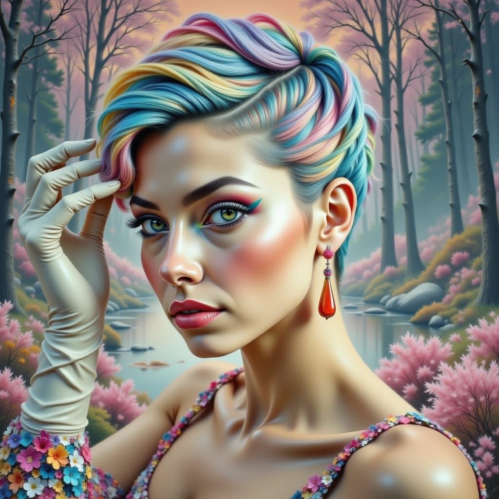 <lora:Painting Styles:1.0>   <lora:Four Seasons DE:1.0> Retr...