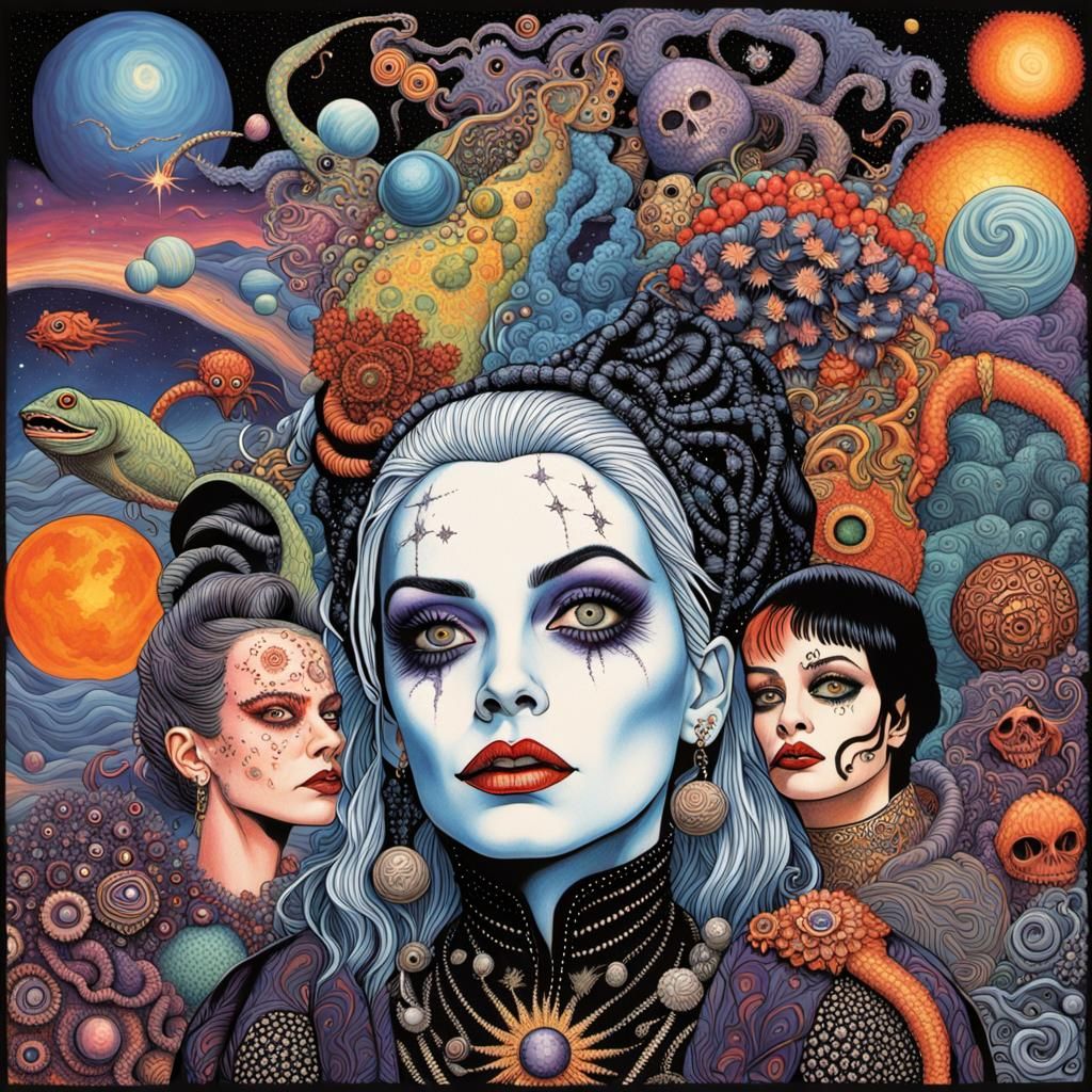 Queen of Halogens: Space Madness and Radioactivity