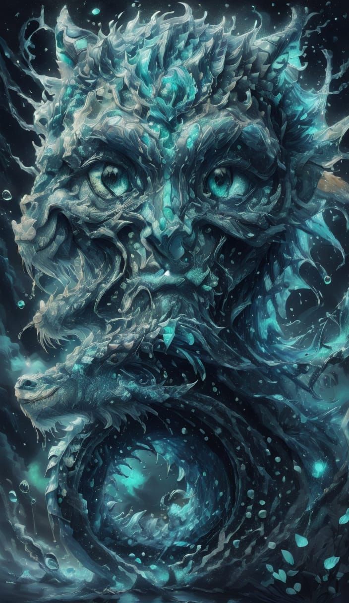 Ethereal Winged Horse Gallops Through Surreal Landscape