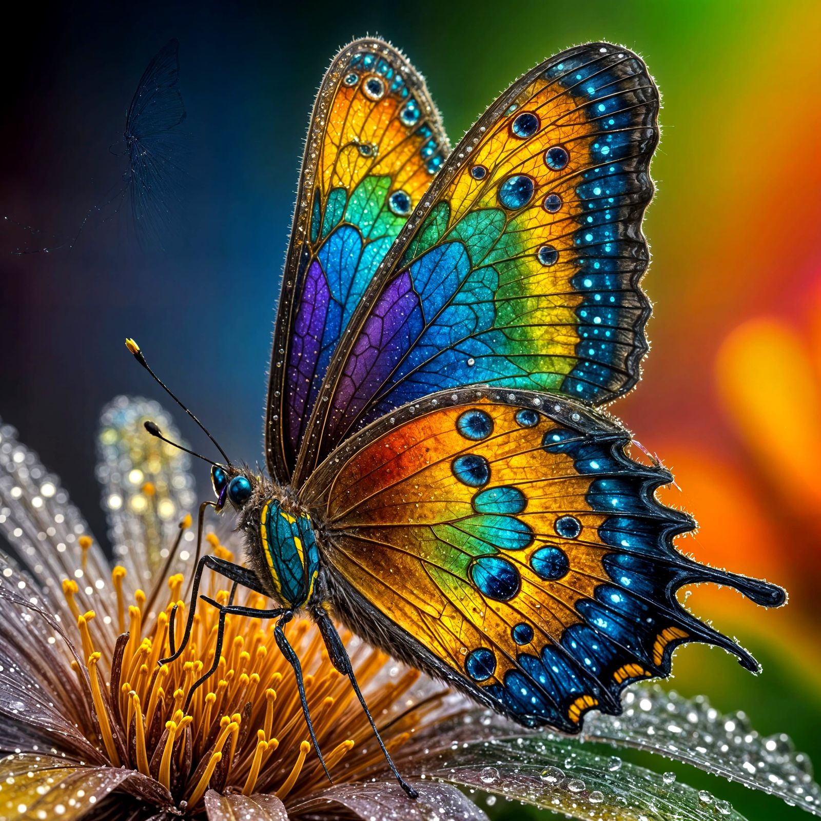 all the colours of the rainbow