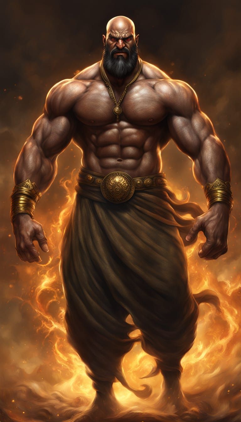 Persian Djinn Warrior in Fury