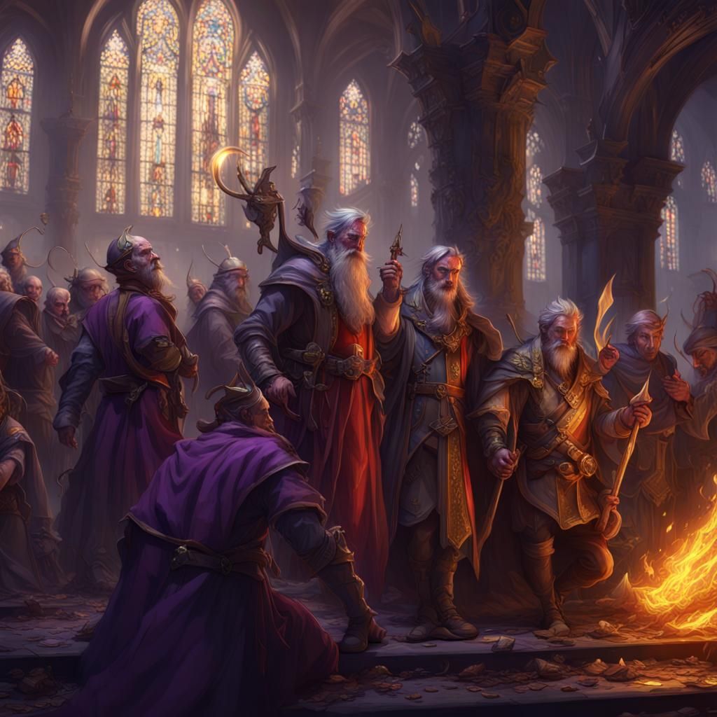 Elven Revolution Against Evil Father Christmas