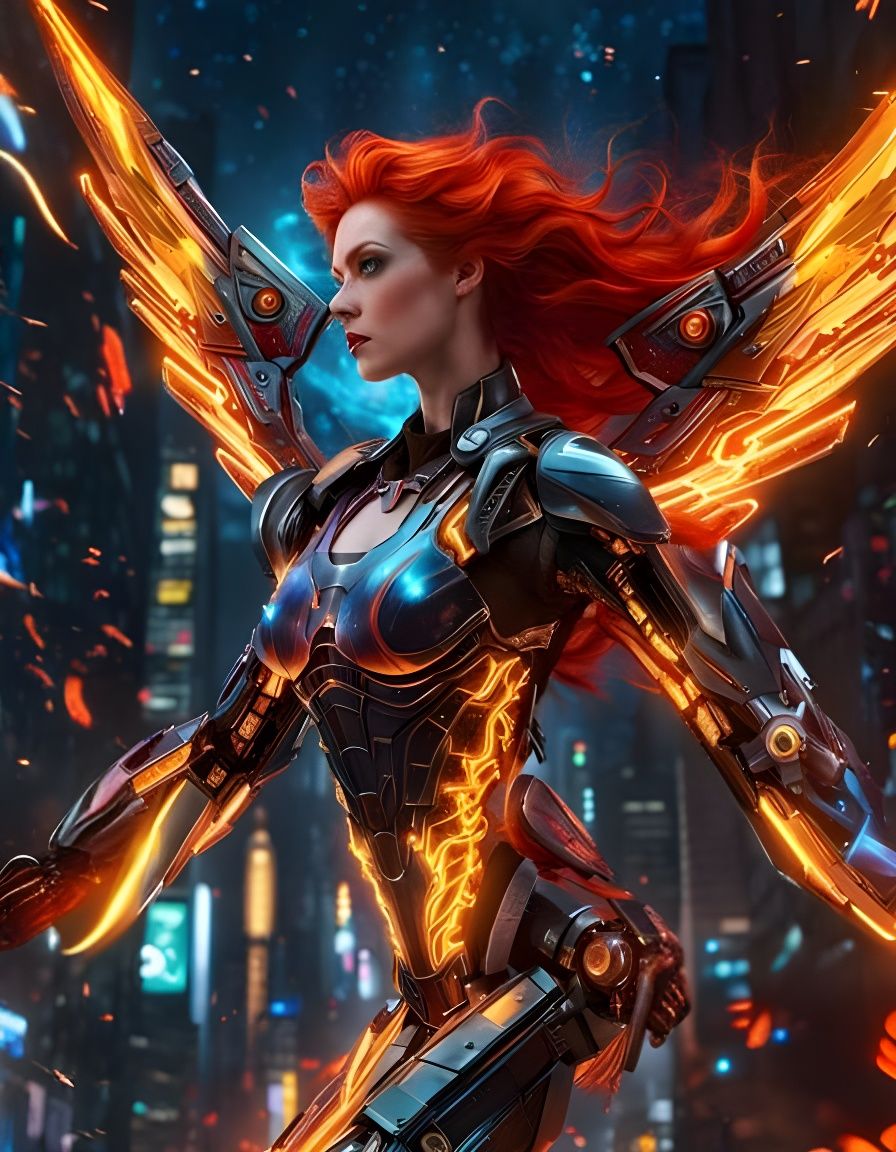 Iron man flying armor