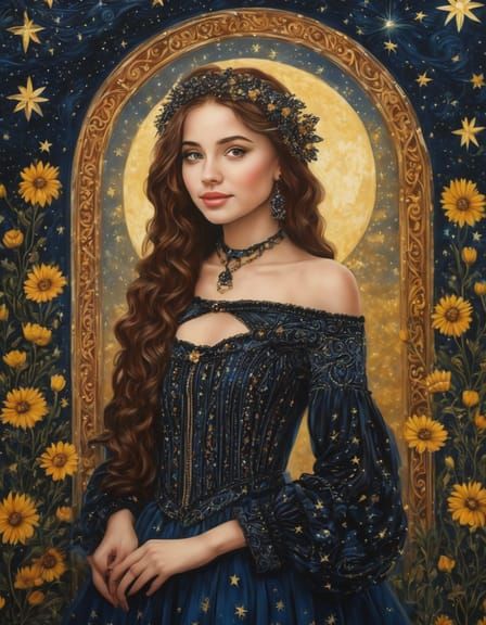 Single Flower in Sharp Focus