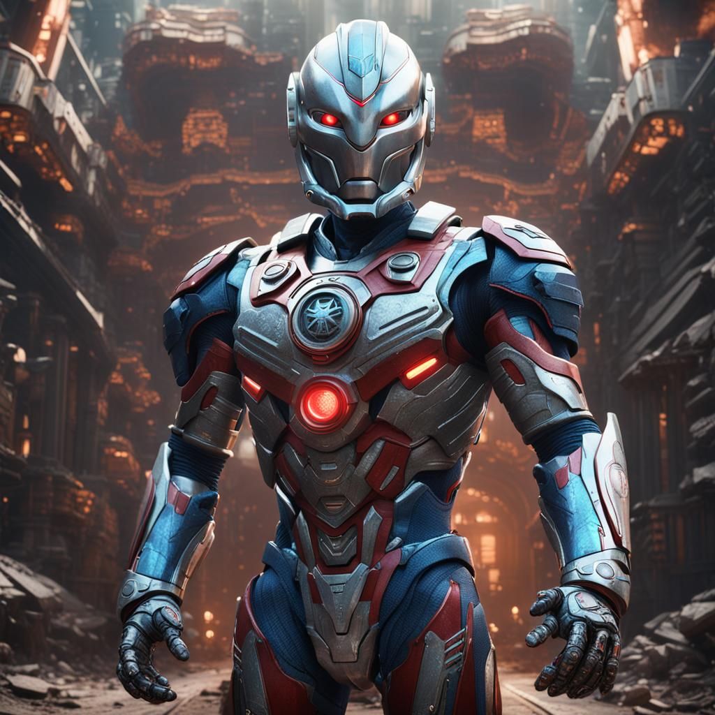 Ultraman and RoboCop: A Sci-Fi Wedding Fantasy