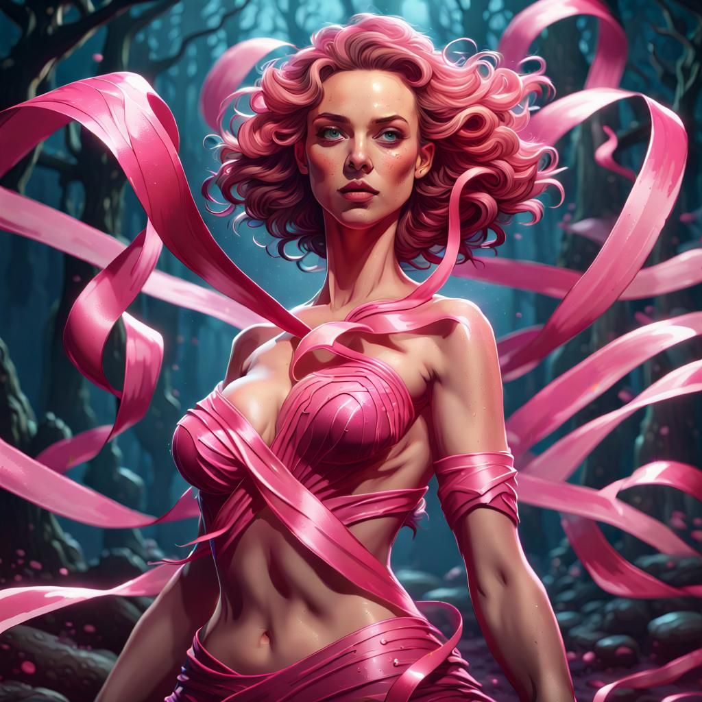 Pink Ribbons: Breast Cancer Awareness Art