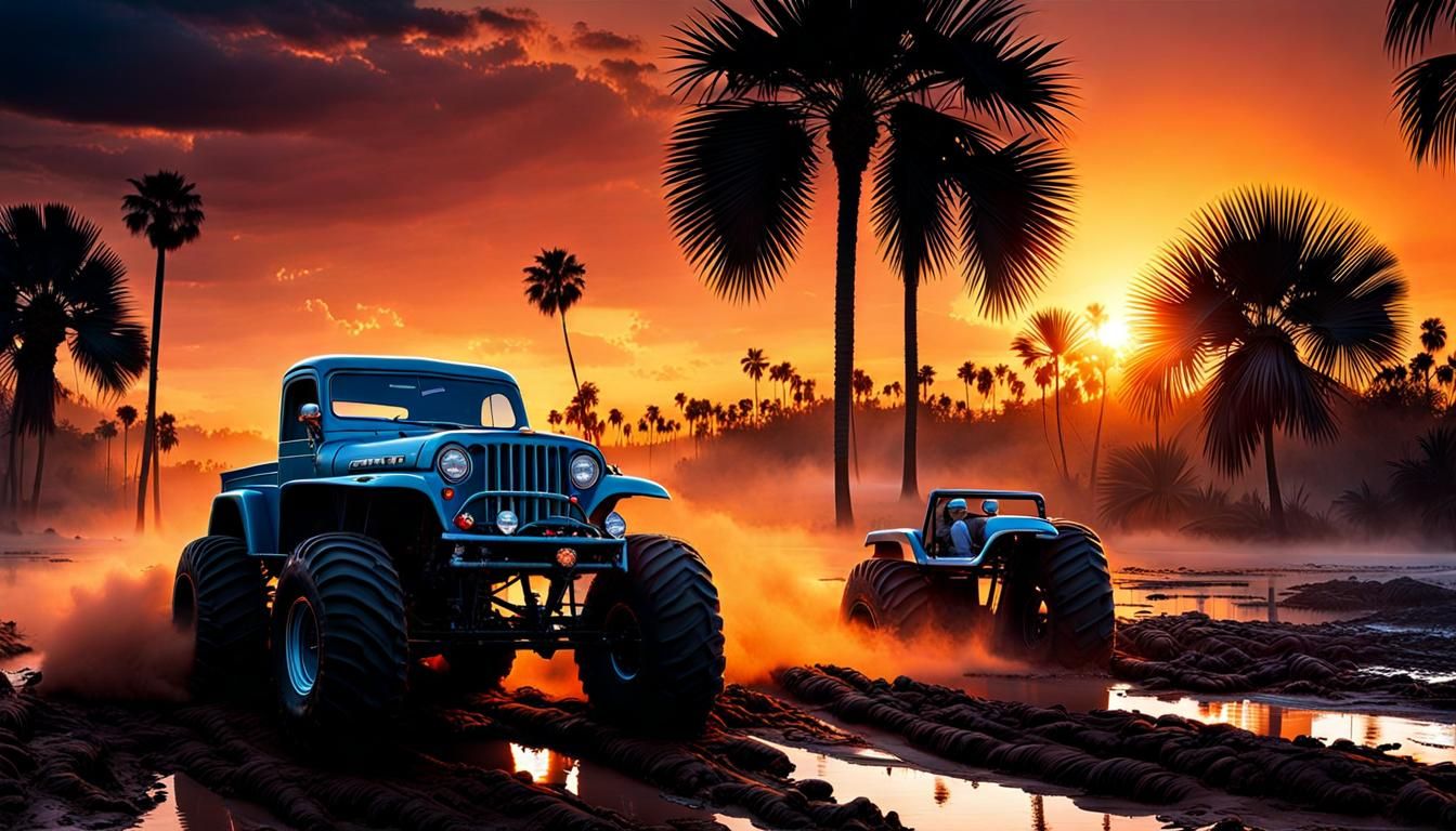 Monster jeep (50's Model)