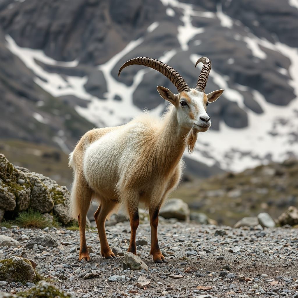 AI Image of a Goat