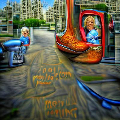 Surreal Dolly Parton Question in Hyperreal HDR