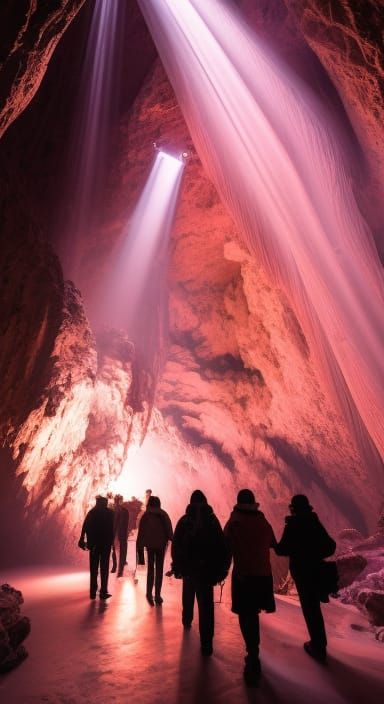 Rose Quartz Cave Tour: Detailed 3D Photograph