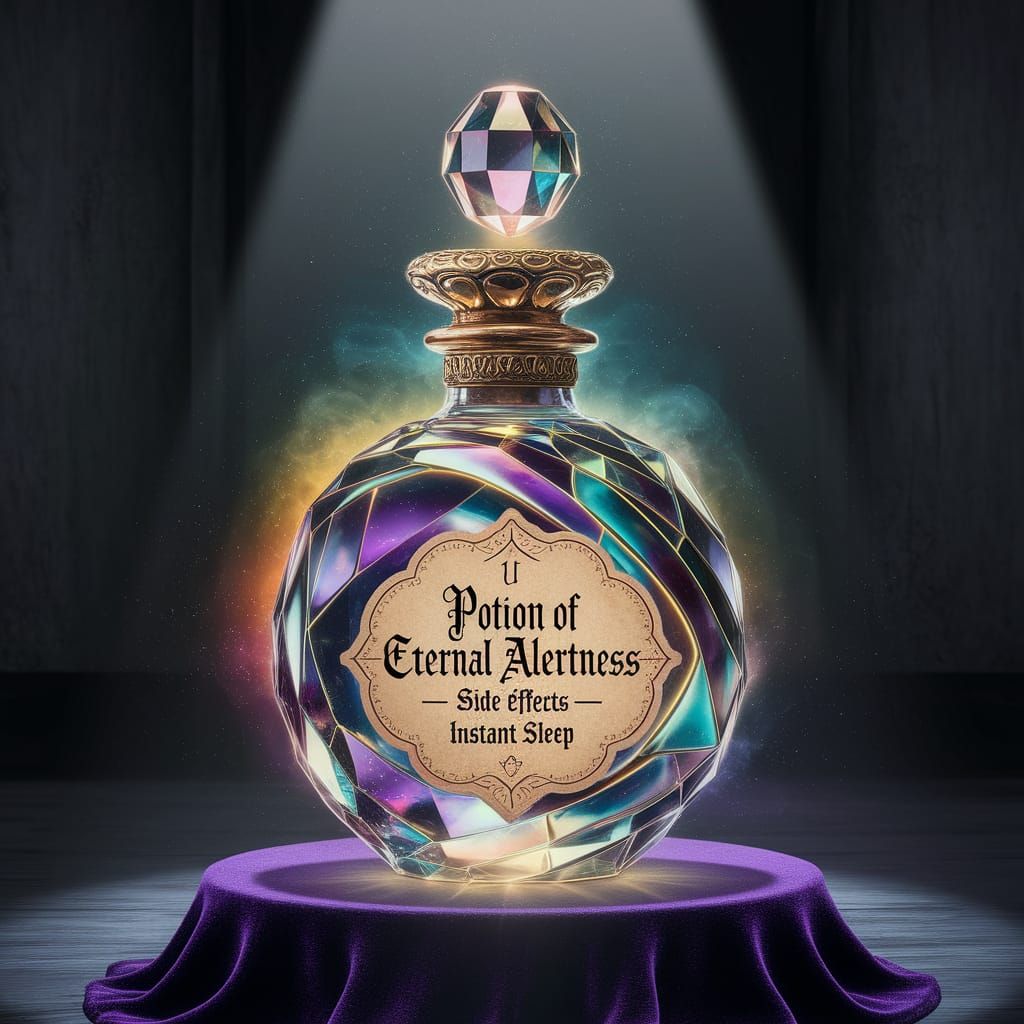 Potion of Eternal Alertness — Side Effects: Instant Sleep