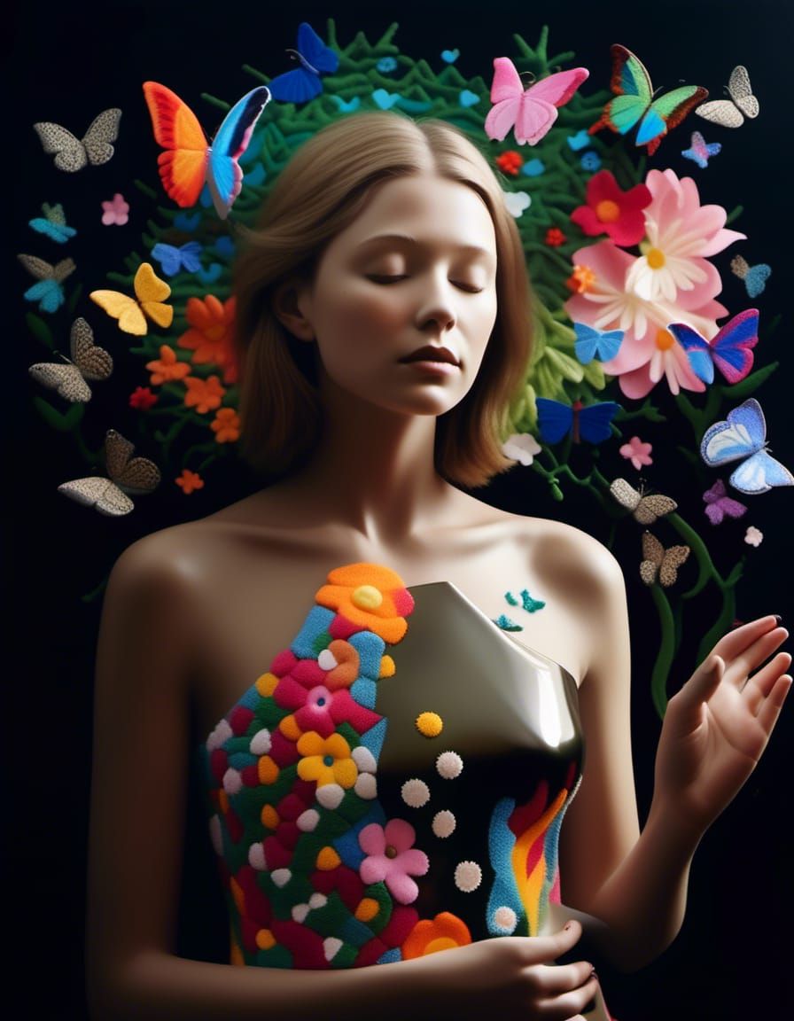 Constructing Reality in a Dew-Kissed Garden