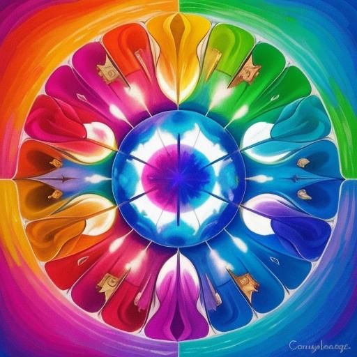 Whimsical Witches Brew Healing Potions in Gouache