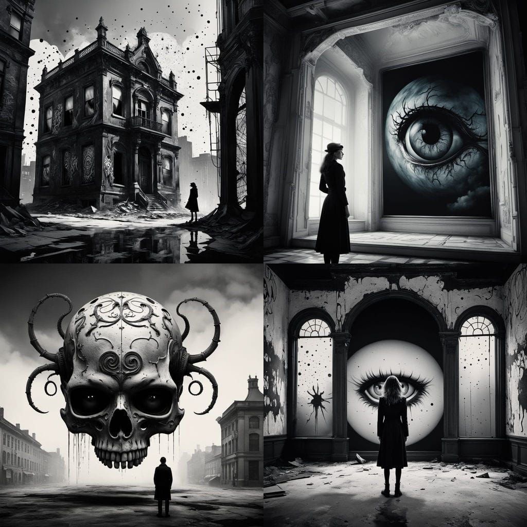 Ethereal Lovecraftian Horror Unveiled in German Expressionis...