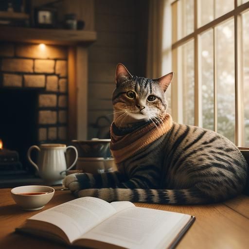 "Cozy Winter Scene"
