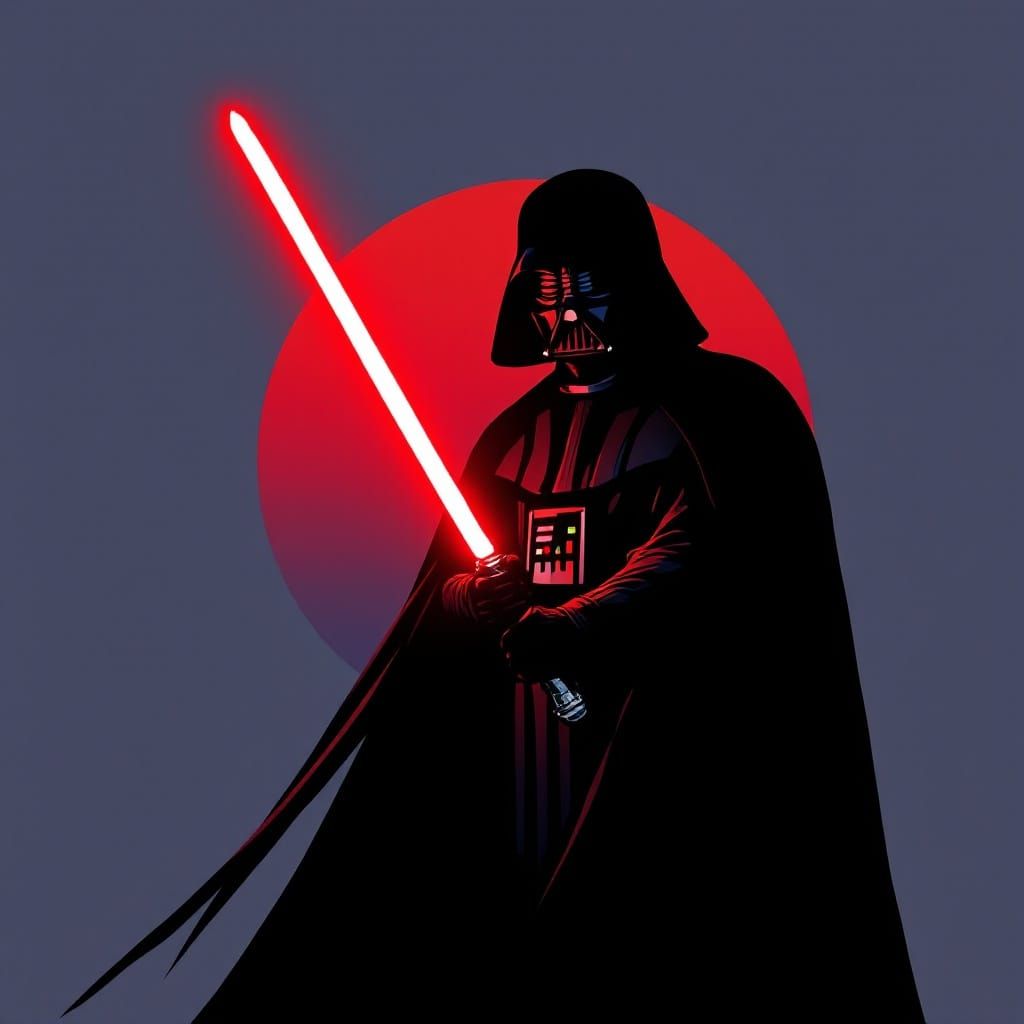 Dark Lord Business Logo in Red