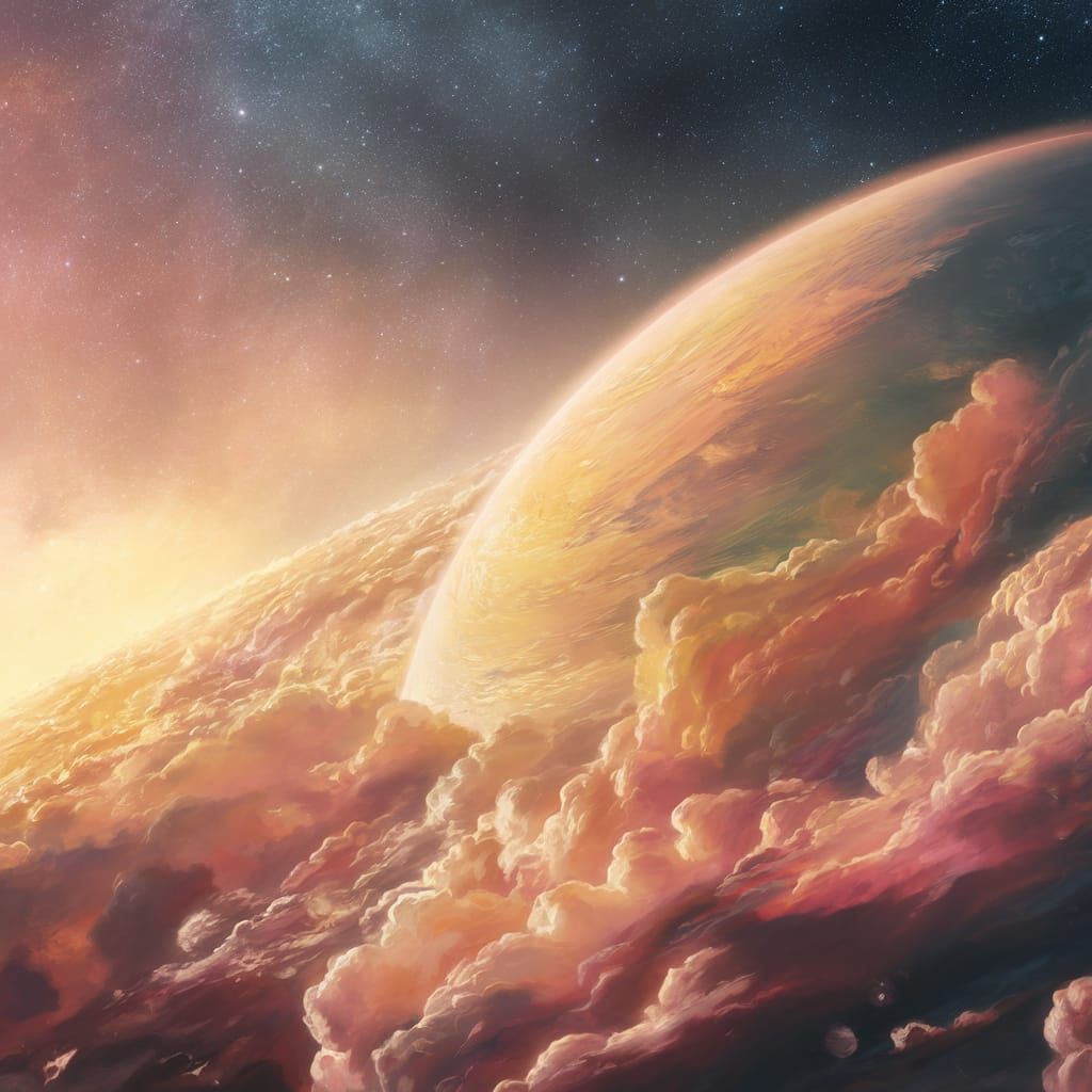 Venus in Dreamy Golden Light