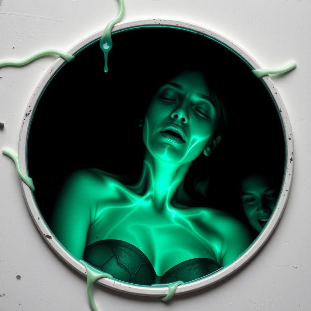 Dark Gothic Text Art: Fresh Poison