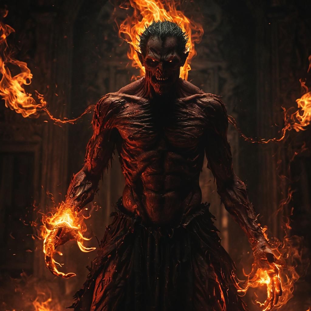 Terror Fluxus deviant art, realistic skin high resolution; 3...