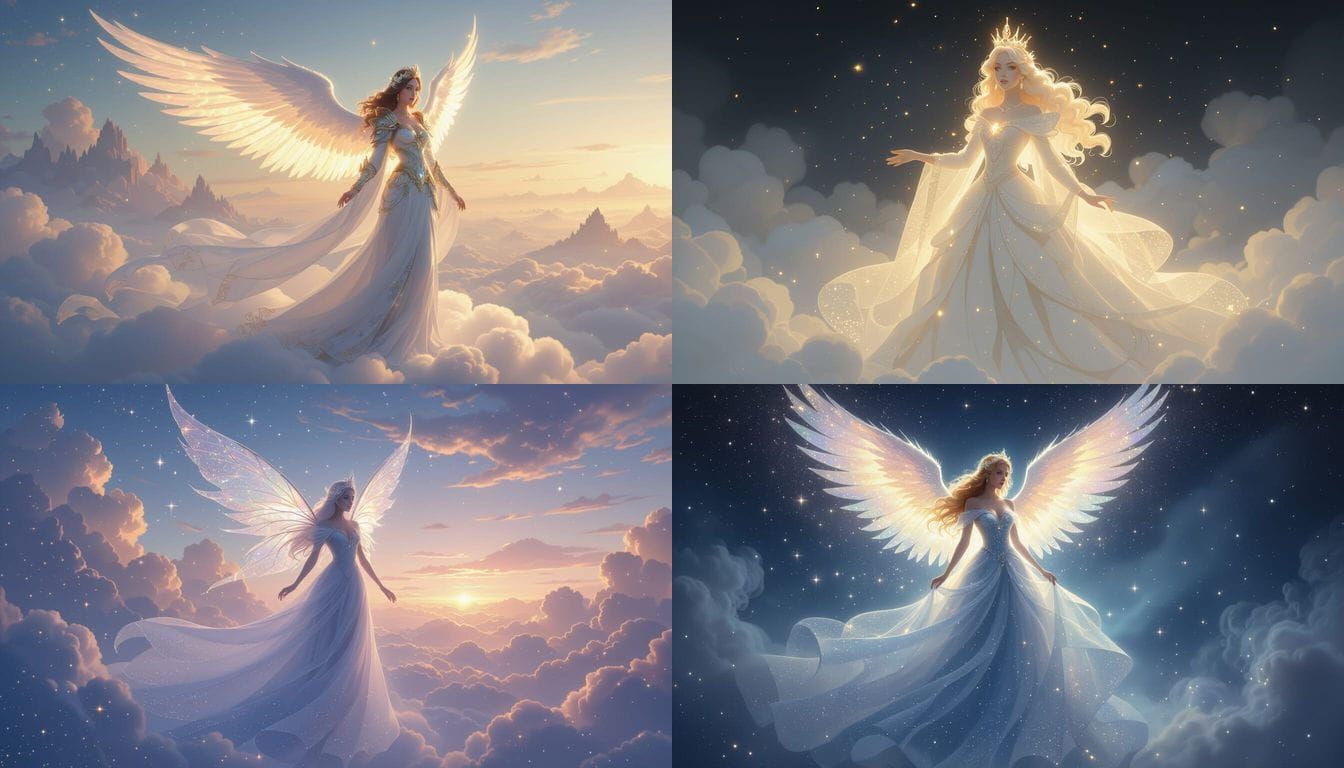 Darlene Princess of the Sky in Ethereal Fantasy Mist