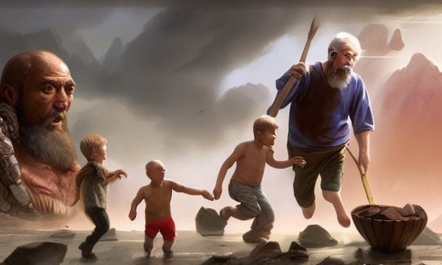 The seven ages of man - minus a couple