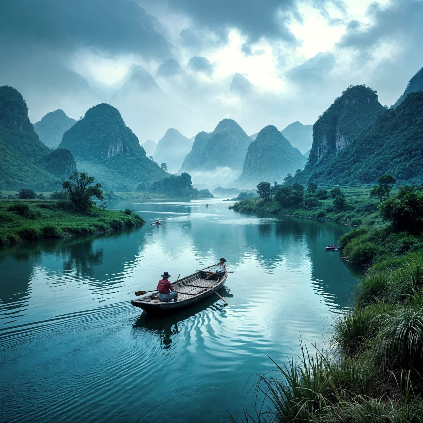 Ngo Dong river, Viet Nam