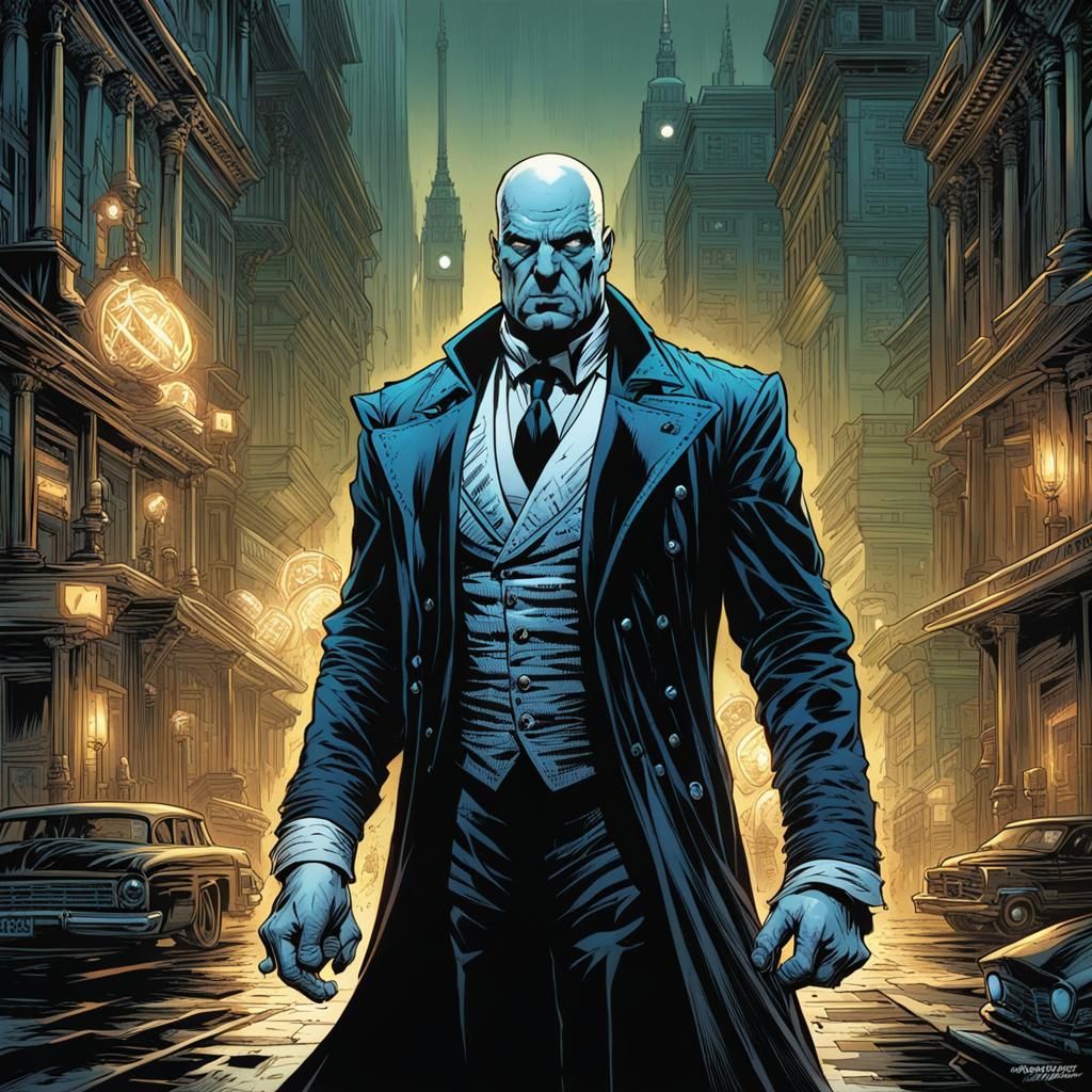 Mister Shine Comic Book Art by Mark Brooks