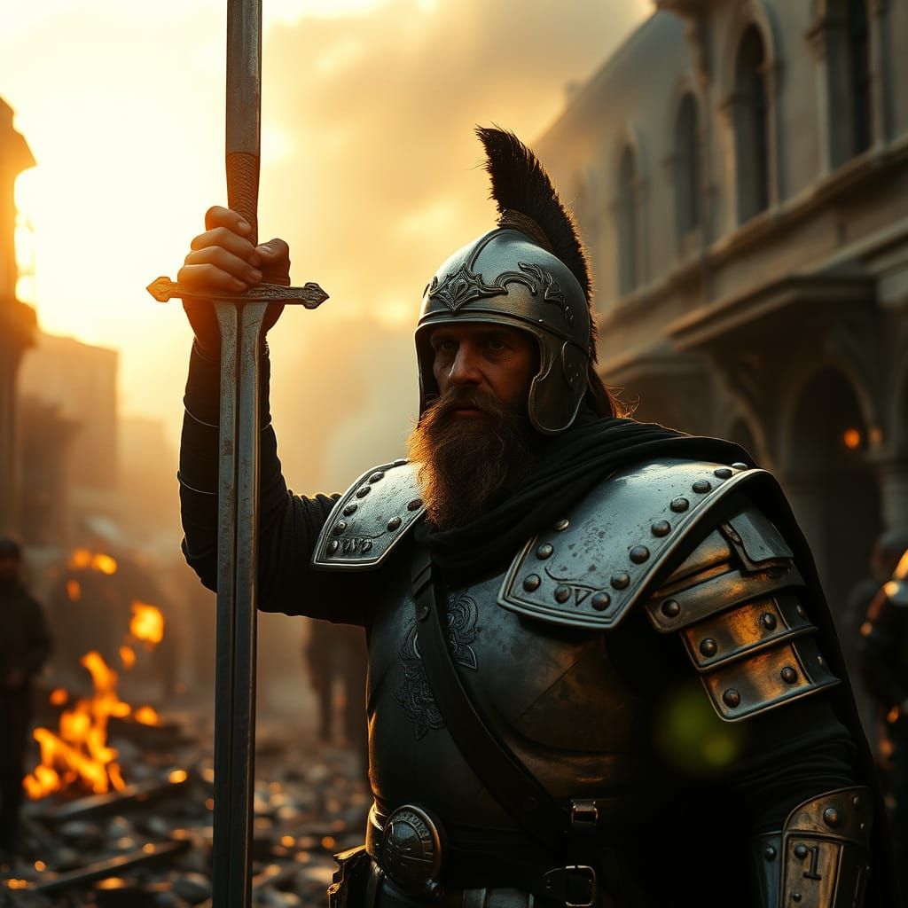 Battle-Hardened Byzantine Warrior Defies Ottoman Forces in R...