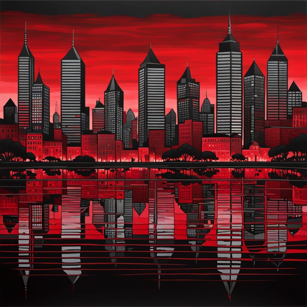 Urban Ombre Metropolis