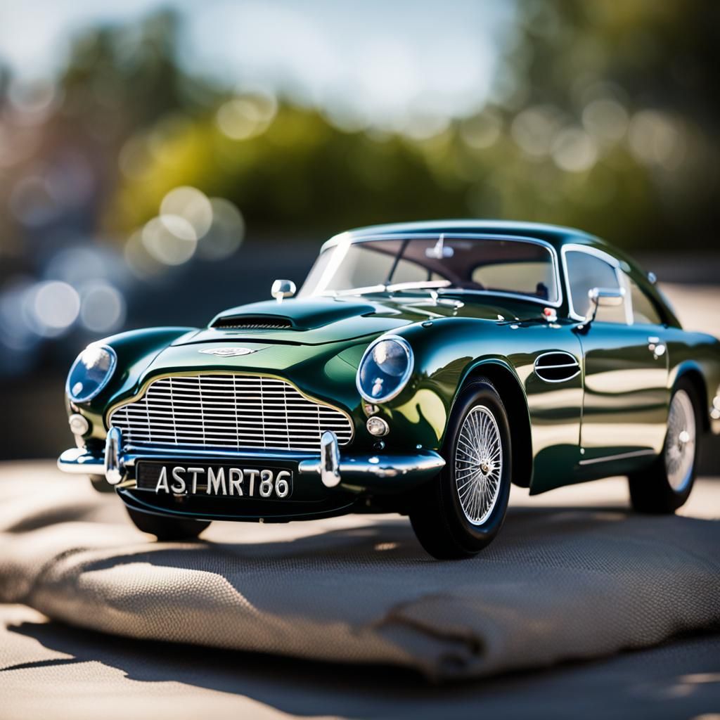 Aston Martin Embroidery: Professional Auto Photography