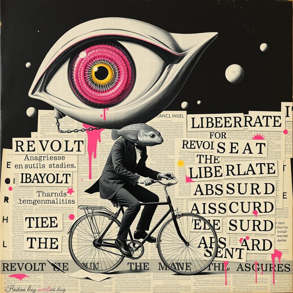 Surrealist Collage in the Spirit of Dadaism