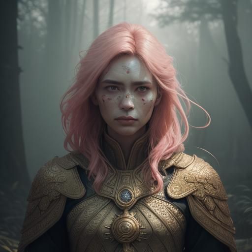 Crossroads: Phoenix and Lovers in Hyperrealistic Splash Art