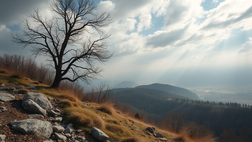 Ethereal Woman Shatters Mirrors in a Dazzling Array of Broke...