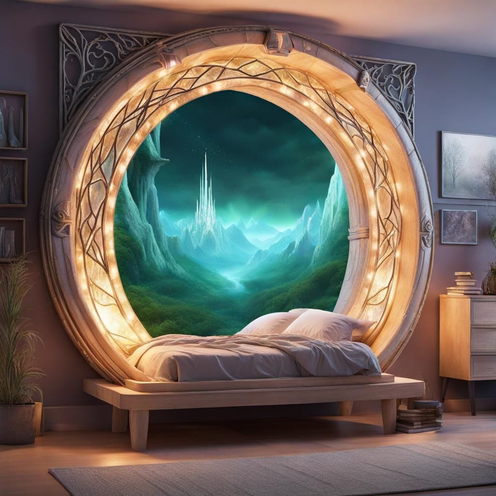 Elven Portal Opens in Bedroom