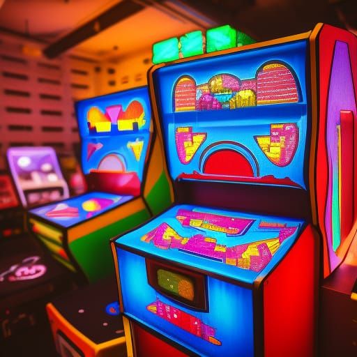 Tetris Arcade Machine in Shanghai, 1985