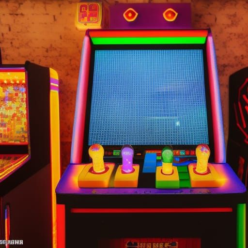 Tetris Arcade Machine in Shanghai Gaming Center