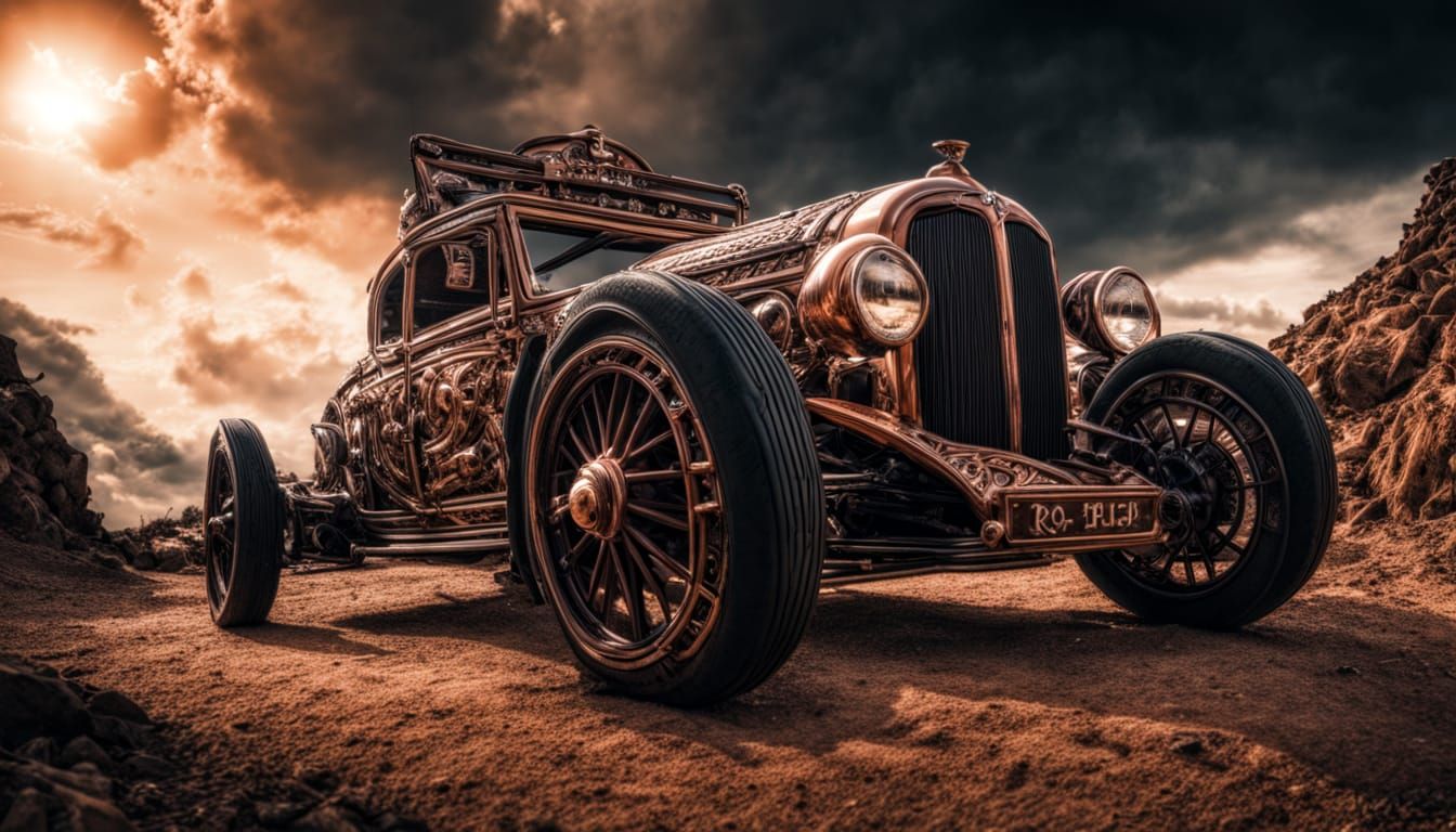 Hyperrealistic Rocinante's Dream in Sharp Focus