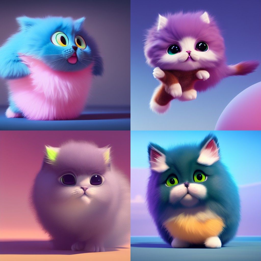 Adorable Flying Kitten: 3D Animation by Pixar
