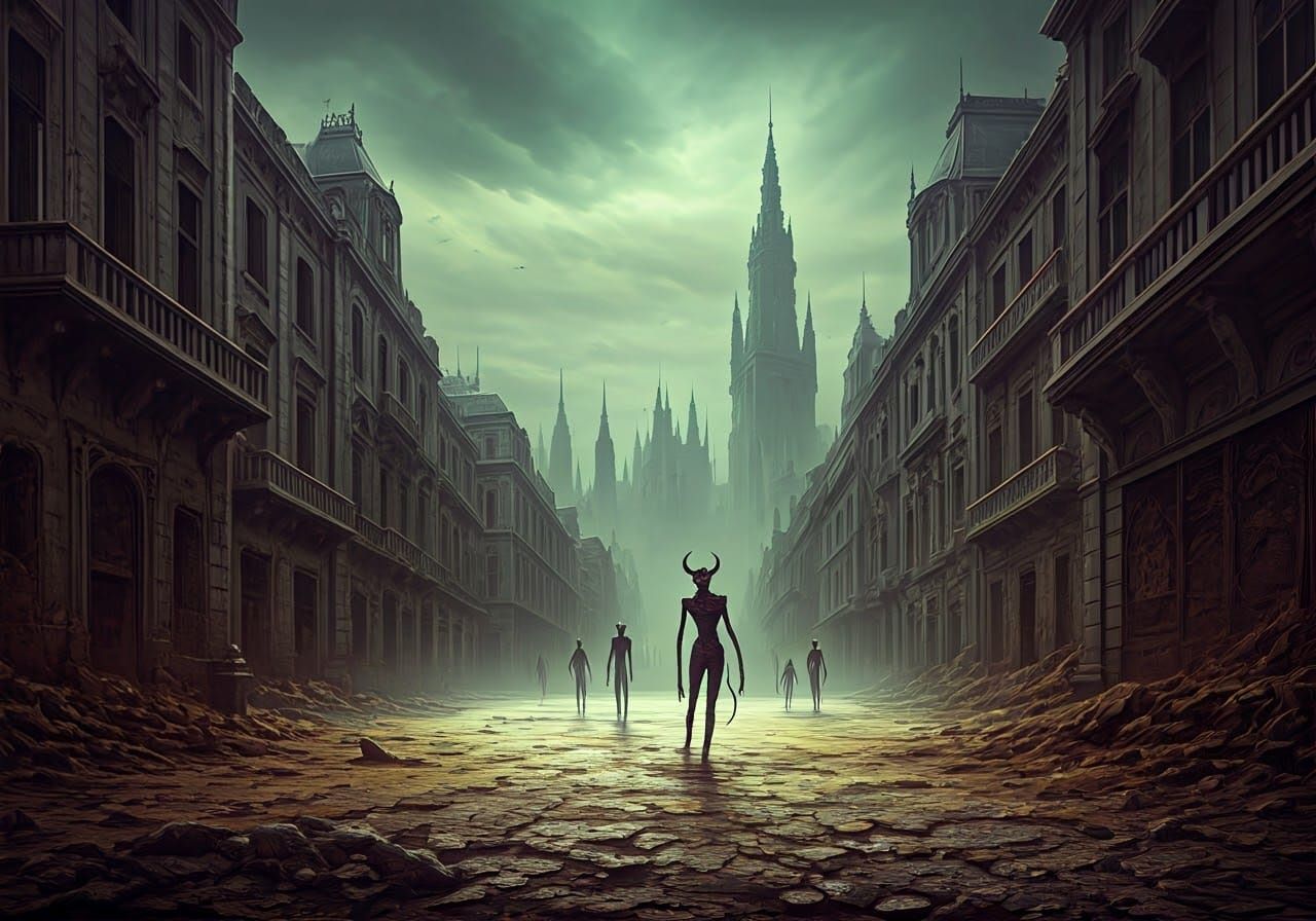 Forsaken Metropolis: Devils in Gothic Ruins