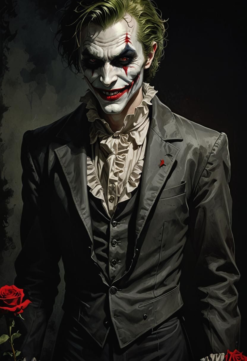 scary clown joker man 21