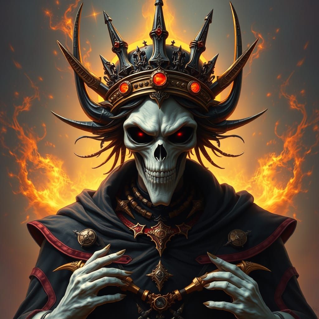 Regal Ghoul King with Solar Crown