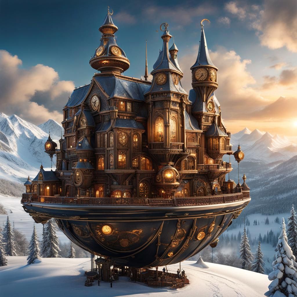 Steampunk Winter Wonderland