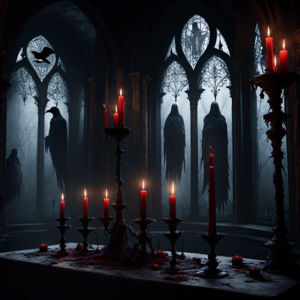 Gothic Horror Birthday Party in Haunted Castle
